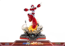 X Finale Weapon Rising Fire Mega Man X4 Statue by First 4 Figures