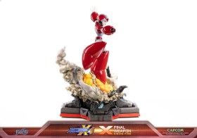 X Finale Weapon Rising Fire Mega Man X4 Statue by First 4 Figures