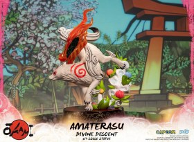 Amaterasu Divine Descent Okami 1/4 Statue by First 4 Figures