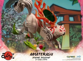 Amaterasu Divine Descent Okami 1/4 Statue by First 4 Figures