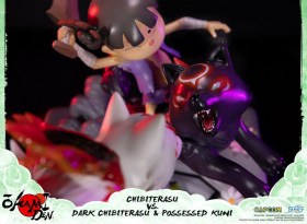 Chibiterasu vs. Dark Chibiterasu & Possessed Kuni Okamiden Statue by First 4 Figures