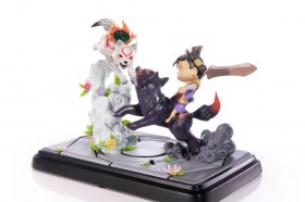 Chibiterasu vs. Dark Chibiterasu & Possessed Kuni Okamiden Statue by First 4 Figures