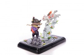 Chibiterasu vs. Dark Chibiterasu & Possessed Kuni Okamiden Statue by First 4 Figures