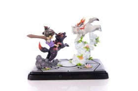 Chibiterasu vs. Dark Chibiterasu & Possessed Kuni Okamiden Statue by First 4 Figures