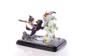 Chibiterasu vs. Dark Chibiterasu & Possessed Kuni Okamiden Statue by First 4 Figures