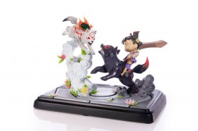 Chibiterasu vs. Dark Chibiterasu & Possessed Kuni Okamiden Statue by First 4 Figures