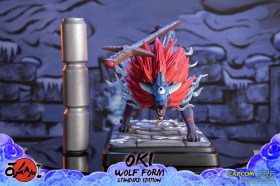 Oki (Wolf Form) Okami Statue by First 4 Figures