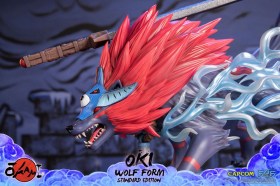 Oki (Wolf Form) Okami Statue by First 4 Figures