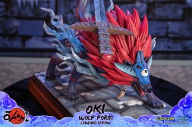 Oki (Wolf Form) Okami Statue by First 4 Figures