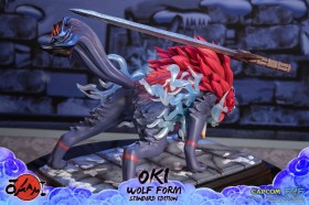 Oki (Wolf Form) Okami Statue by First 4 Figures