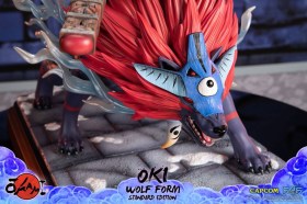 Oki (Wolf Form) Okami Statue by First 4 Figures