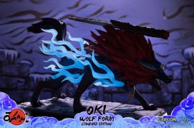 Oki (Wolf Form) Okami Statue by First 4 Figures