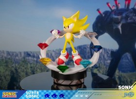Super Sonic Sonic The Hedgehog Sonic Frontiers Resin Statue by First 4 Figures