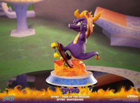 Spyro Skateboard Spyro Year of the Dragon PVC Statue by First 4 Figures