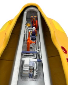 The Beatles Yellow Submarine Studio Scale Model by Factory Entertainment