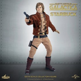 Lieutenant Starbuck Battlestar Galactica 1/6 Action Figure by Factory Entertainment