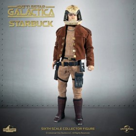 Lieutenant Starbuck Battlestar Galactica 1/6 Action Figure by Factory Entertainment