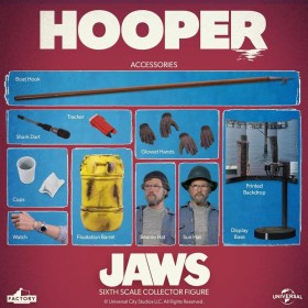 Hooper Jaws 1/6 Action Figure by Factory Entertainment