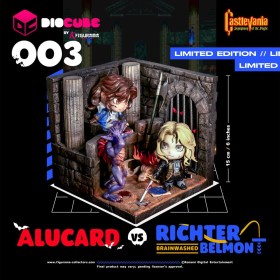 Alucard Vs Richter Belmont Castlevania DioCube PVC Diorama by Figurama Collectors