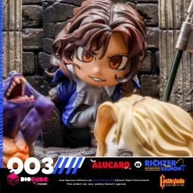 Alucard Vs Richter Belmont Castlevania DioCube PVC Diorama by Figurama Collectors