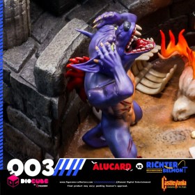 Alucard Vs Richter Belmont Castlevania DioCube PVC Diorama by Figurama Collectors