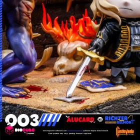 Alucard Vs Richter Belmont Castlevania DioCube PVC Diorama by Figurama Collectors