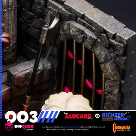 Alucard Vs Richter Belmont Castlevania DioCube PVC Diorama by Figurama Collectors