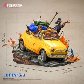Lupin, Jigen & Fujiko Lupin III Elite Diorama 1/8 Statue by Figurama Collectors