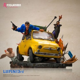 Lupin, Jigen & Fujiko Lupin III Elite Diorama 1/8 Statue by Figurama Collectors