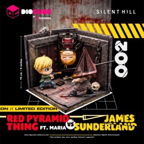 Red Pyramid Thing Vs James Sunderland Ft. Maria Silent Hill 2 DioCube PVC Diorama by Figurama Collectors