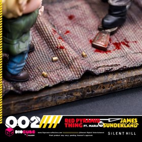 Red Pyramid Thing Vs James Sunderland Ft. Maria Silent Hill 2 DioCube PVC Diorama by Figurama Collectors
