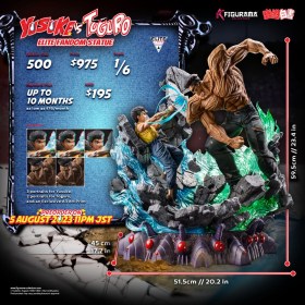 Yusuke vs Toguro Yu Yu Hakusho Elite Exclusive 1/6 Statue by Figurama Collectors