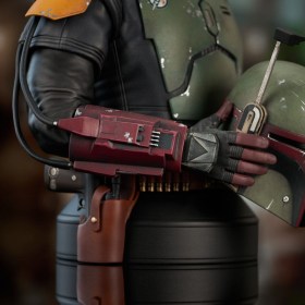 Boba Fett Unhelmeted Star Wars The Book of Boba Fett 1/6 Bust by Gentle Giant