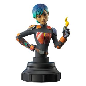 Sabine Wren Star Wars The Clone Wars 1/7 Bust by Gentle Giant