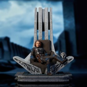 Bo-Katan Kryze on Throne The Mandalorian Star Wars Premier Collection 1/7 Statue by Gentle Giant