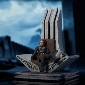 Bo-Katan Kryze on Throne The Mandalorian Star Wars Premier Collection 1/7 Statue by Gentle Giant