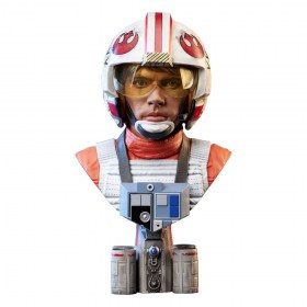 Luke Skywalker (X-Wing Pilot) Star Wars Episode IV Legends in 3D 1/2 Bust by Gentle Giant