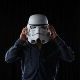 Imperial Stormtrooper Star Wars Rogue One Black Series Electronic Helmet by Hasbro