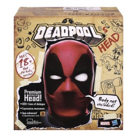 Deadpool's Head Marvel Legends Premium Interactive Head by Hasbro