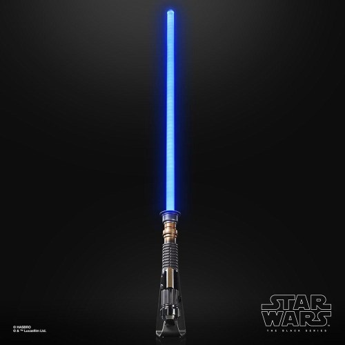 Obi-Wan Kenobi Force FX Elite Lightsaber Star Wars Obi-Wan Kenobi Black Series 1/1 Replica by Hasbro