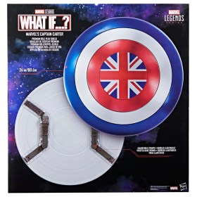 Marvel's Captain Carter Role-Play Shield What If...? Marvel Legends Premium 1/1 Replica by Hasbro