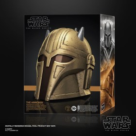 The Armorer Electronic Helmet Star Wars The Mandalorian Black Series by Hasbro