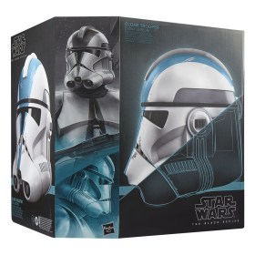 Clone Trooper (501st Legion) Electronic Helmet Star Wars Ahsoka Black Series by Hasbro