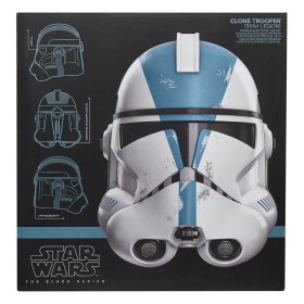 Clone Trooper (501st Legion) Electronic Helmet Star Wars Ahsoka Black Series by Hasbro
