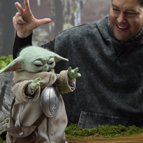 Ultimate Grogu Star Wars Animatronic Life-Size Figure by Hasbro