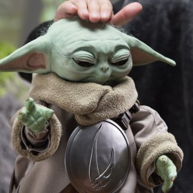 Ultimate Grogu Star Wars Animatronic Life-Size Figure by Hasbro