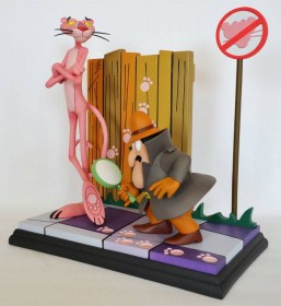 Pink Panther & The Inspector The Pink Panther Statue by Hollywood Collectibles Group