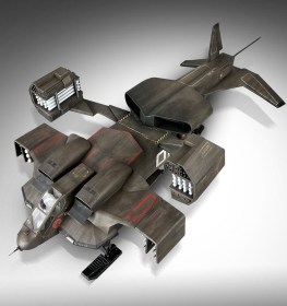 UD-4 Cheyenne Dropship Aliens Replica by Hollywood Collectibles Group