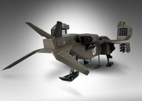 UD-4 Cheyenne Dropship Aliens Replica by Hollywood Collectibles Group