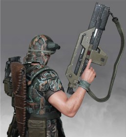 Corporal Dwayne Hicks Aliens 1/4 Statue by Hollywood Collectibles Group